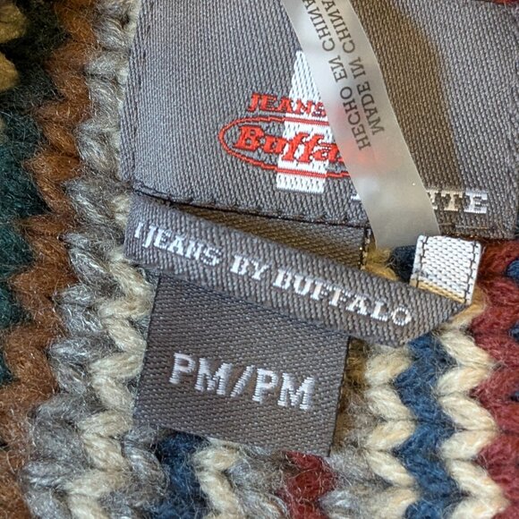 i Jeans by Buffalo Womens Statement Cardigan Size Medium Long Sleeve Heavy Cozy - Picture 14 of 14
